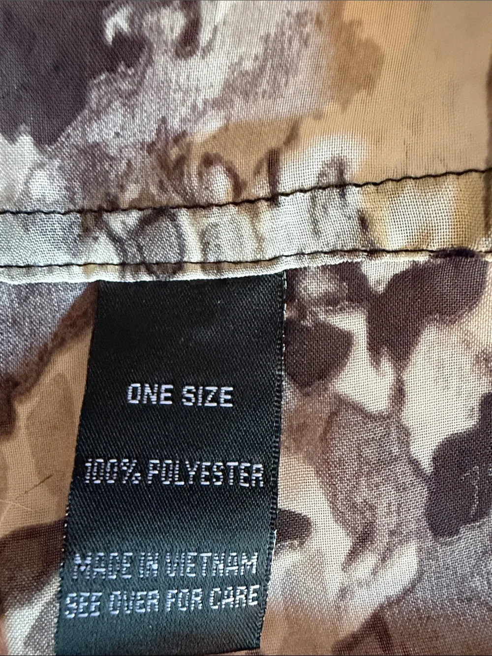No Brand Neutral Black & White Printed Circular Neck Scarf.